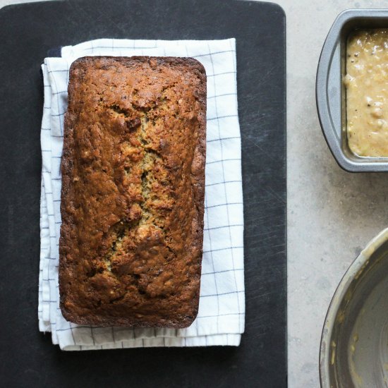 zero-waste zucchini bread