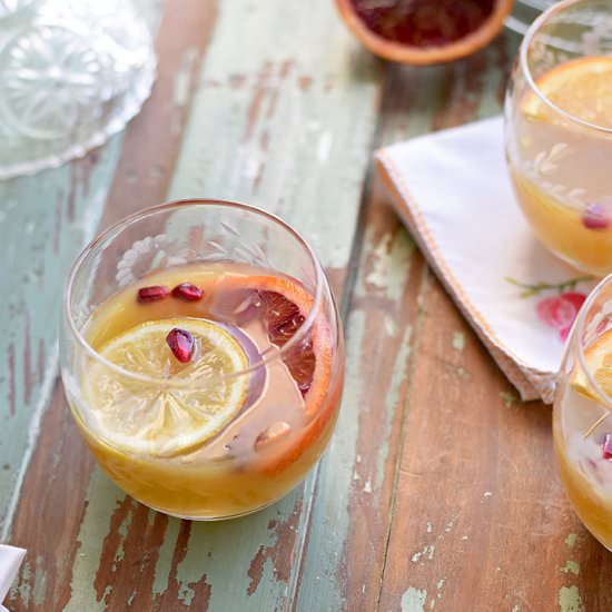 Citrus Whiskey Tea Punch