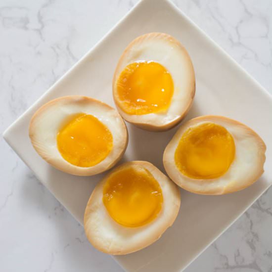 Half-Boiled Ajitama (Seasoned Eggs)