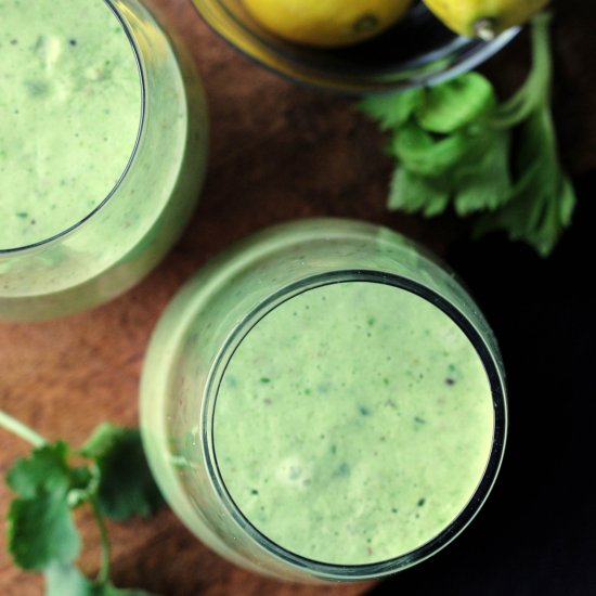 Low Sugar Green Smoothie