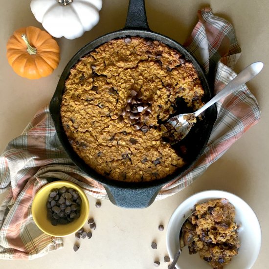 pumpkin baked oatmeal