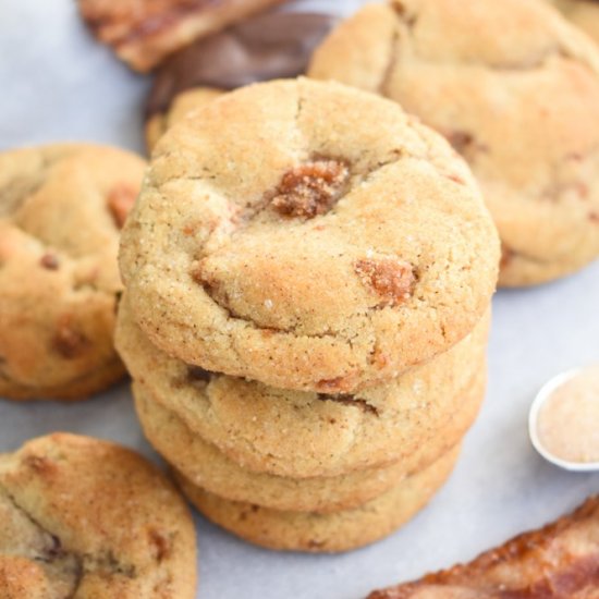 Maple Bacon Snickerdoodles