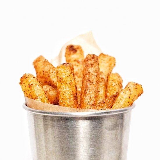 Low Carb Crispy Jicama Fries