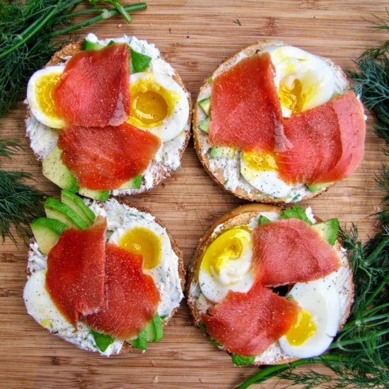 Smoked Salmon Bagel