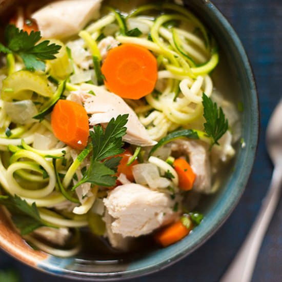 Slow Cooker Chicken Noodle Soup