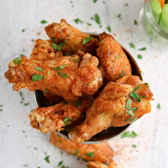 Old Bay Chicken Wings