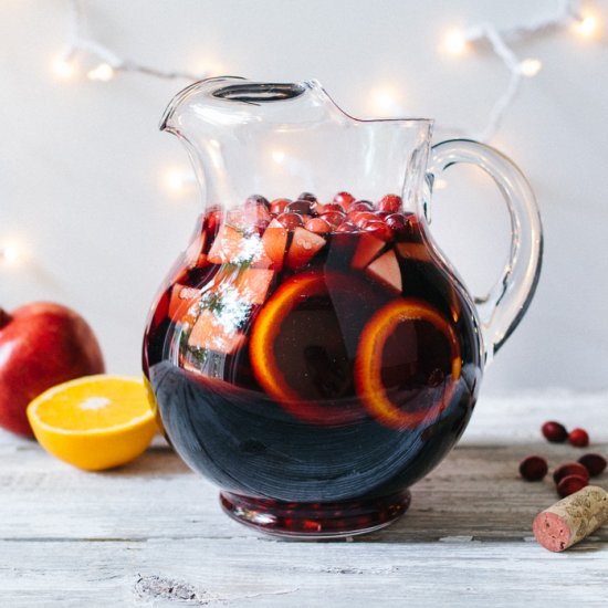 Simple Kombucha Sangria