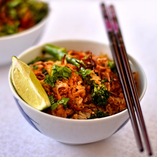 Vegan Indonesian-Style Fried Rice