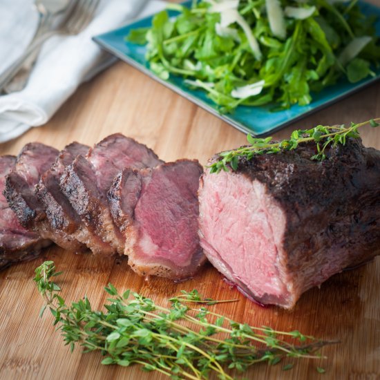 Sous Vide Cab Strip Loin Roast