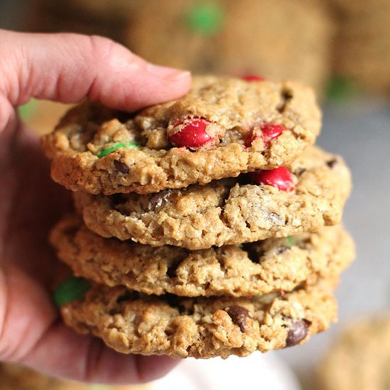 M&M Monster Cookies