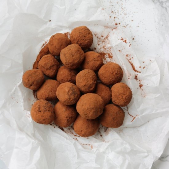 Coffee Chocolate Truffles with Chili