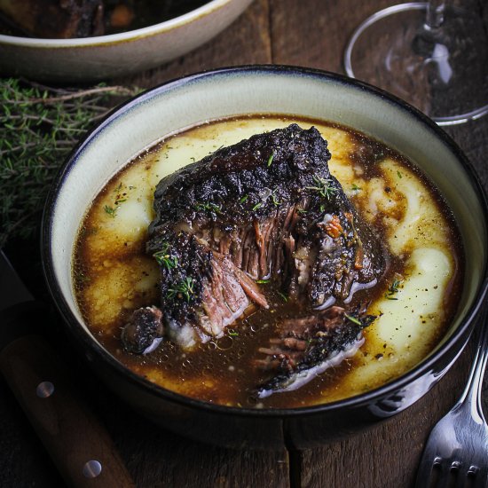 Red Wine Braised Short Ribs