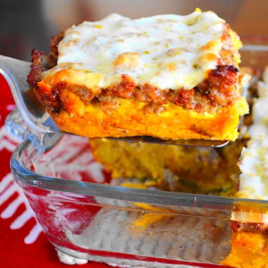 Sweet Potato Biscuit Casserole