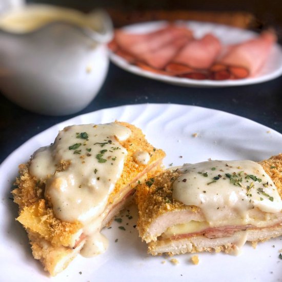 Weeknight Chicken Cordon Bleu