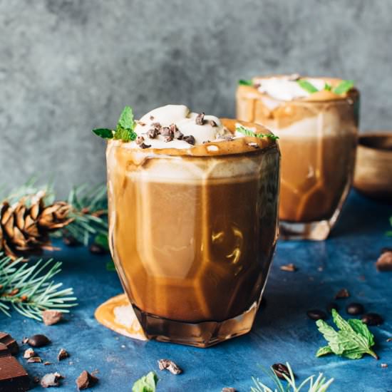 Peppermint Mocha Bulletproof Coffee