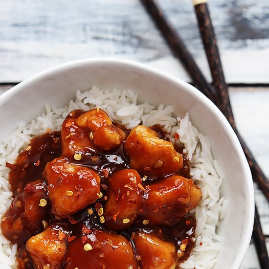 Honey Sriracha Chicken