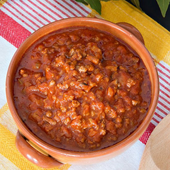 Ragu Alla Bolognese