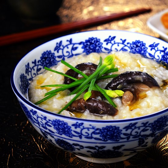 Mushroom Congee