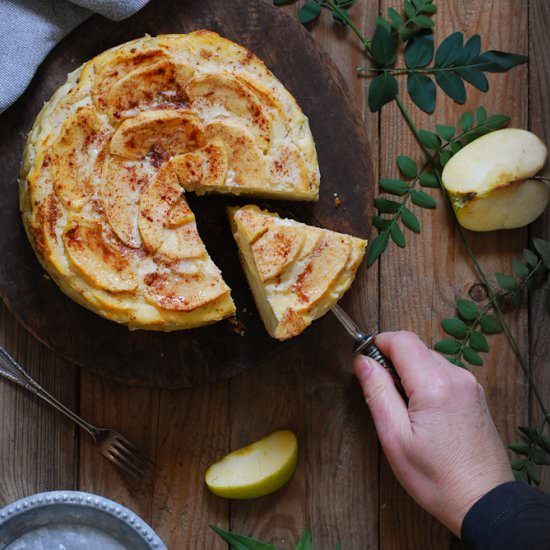 Cottage apple pie