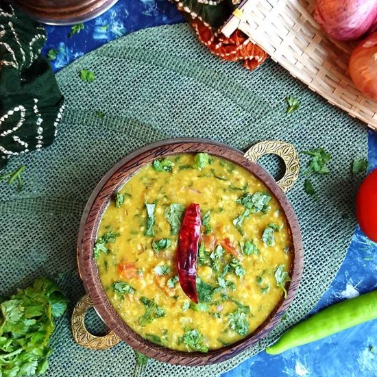 Dal Palak | Spinach Moong Dal