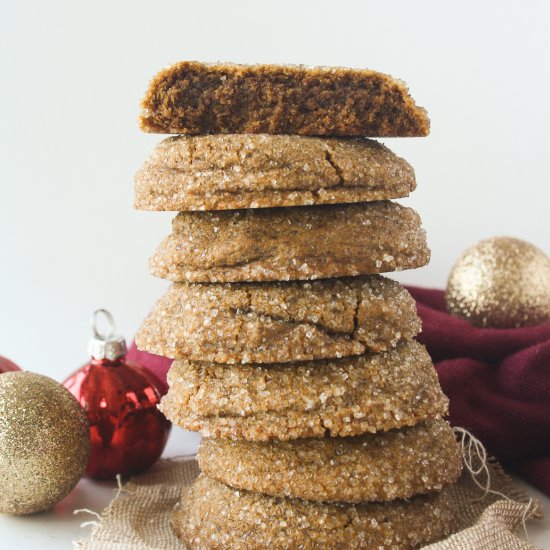 Ginger Molasses Cookies