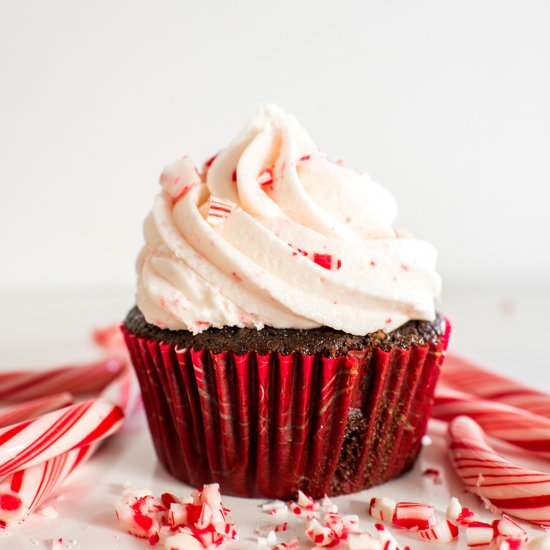 Chocolate Peppermint Cupcakes