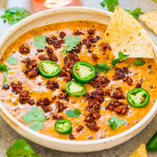 Spicy Chorizo Queso