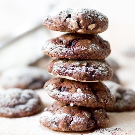 Paleo Sweet Beet Chocolate Crinkles