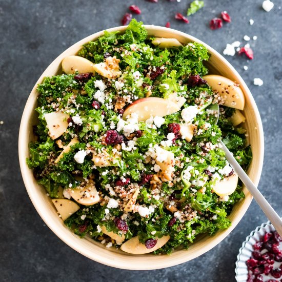 Perfect Winter Kale Salad