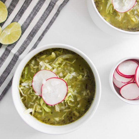 Green Chicken Pozole