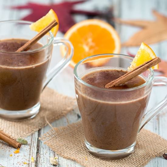 Protein Hot Chocolate With Orange