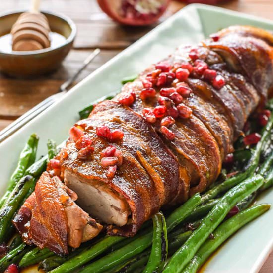 Bacon Wrapped Pork Tenderloin