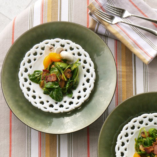 Mandarin Spinach Salad