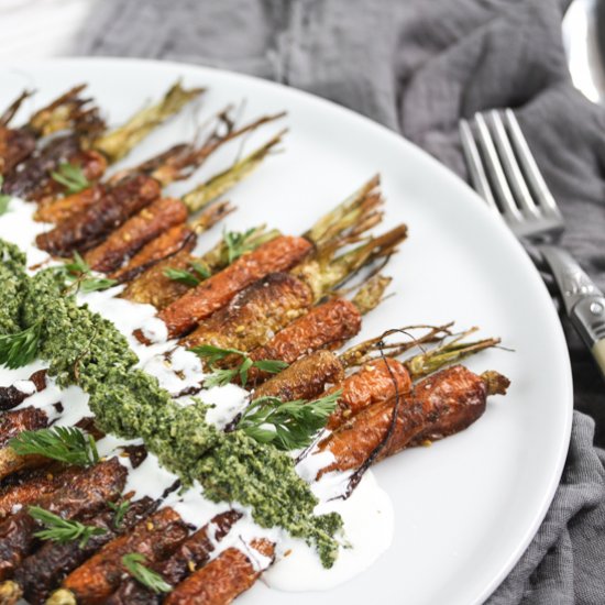 Za’atar Roasted Carrots