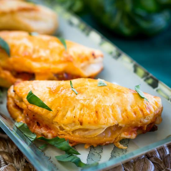 Italian Cheese Mushroom Empanada