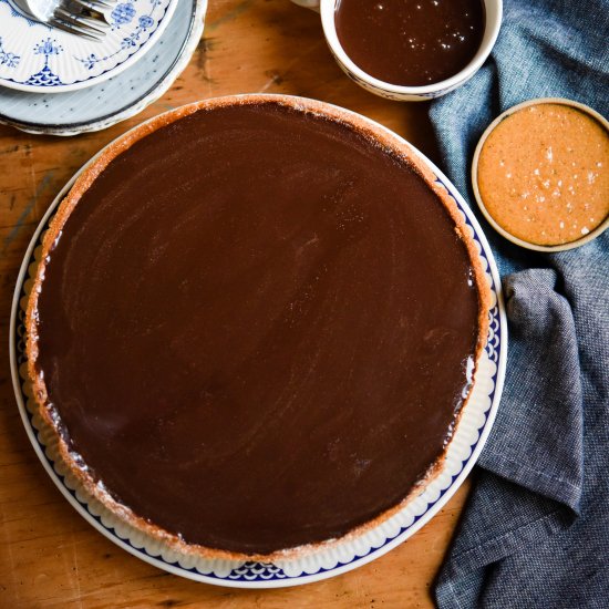 Chocolate Hazelnut Tart