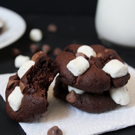 Hot Chocolate Cookies