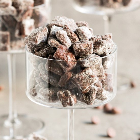 Healthy Homemade Muddy Buddies