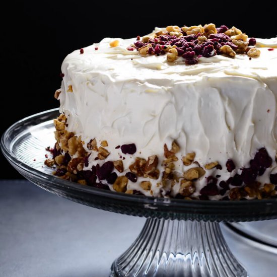 Purple Sweet Potato Cake