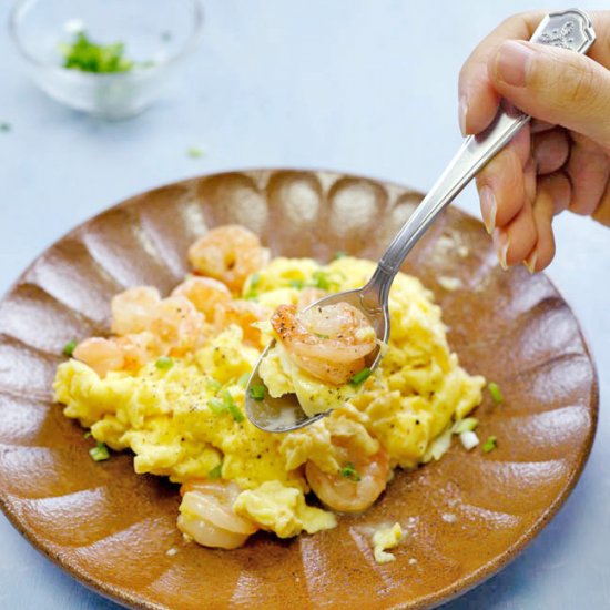 Shrimp with Scrambled Egg