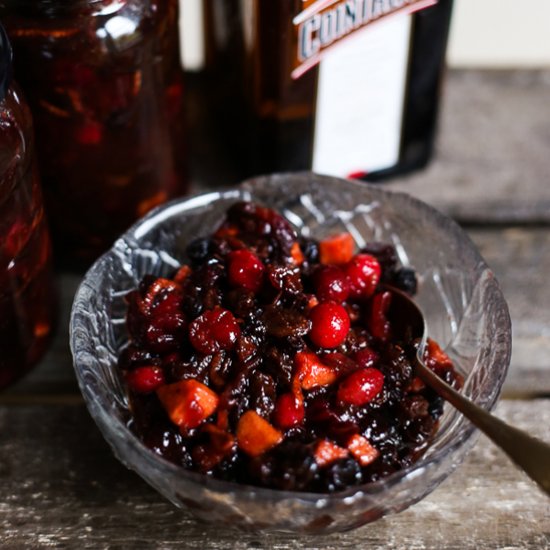 Cranberry Cointreau Mincemeat