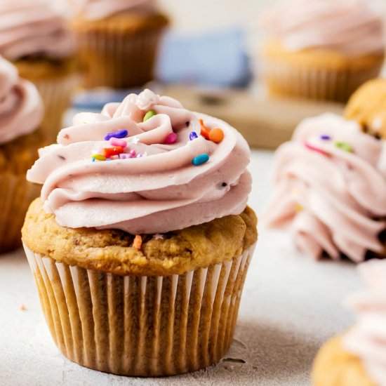 peanut butter jelly cupcakes