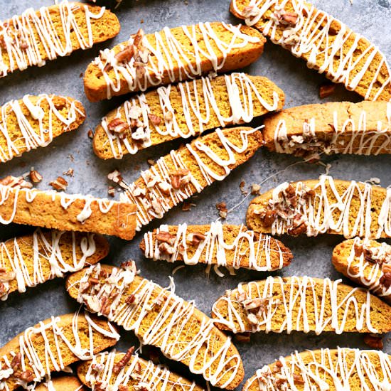 Pumpkin Spice Biscotti