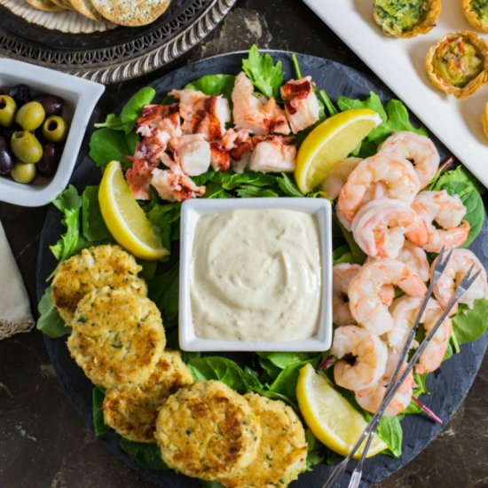 Seafood Appetizer Platter