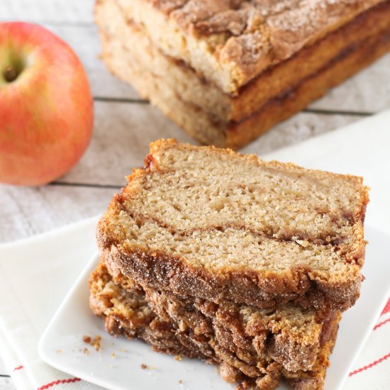 Apple Cinnamon Swirl Bread