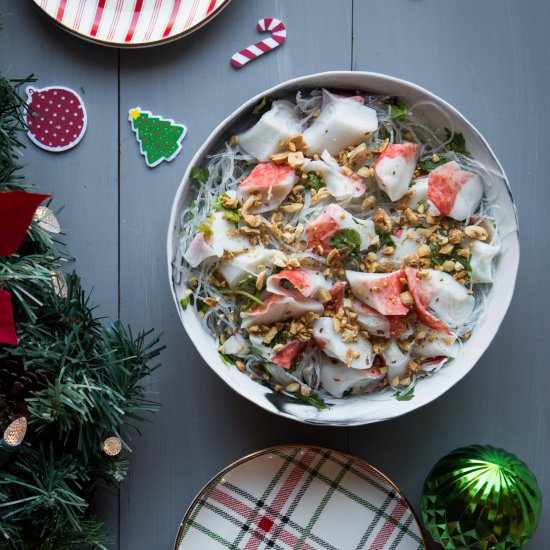 Surimi Cellophane Noodle Salad