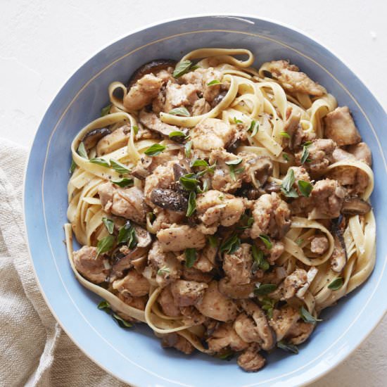 Mushroom Chicken Marsala