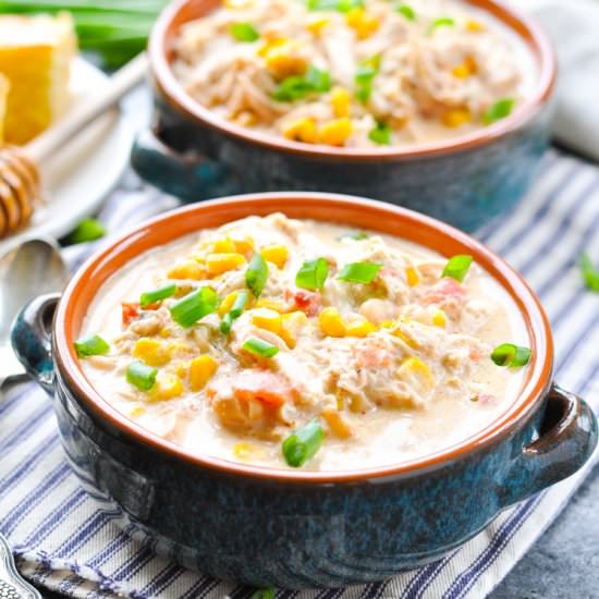 The Best Slow Cooker White Chili