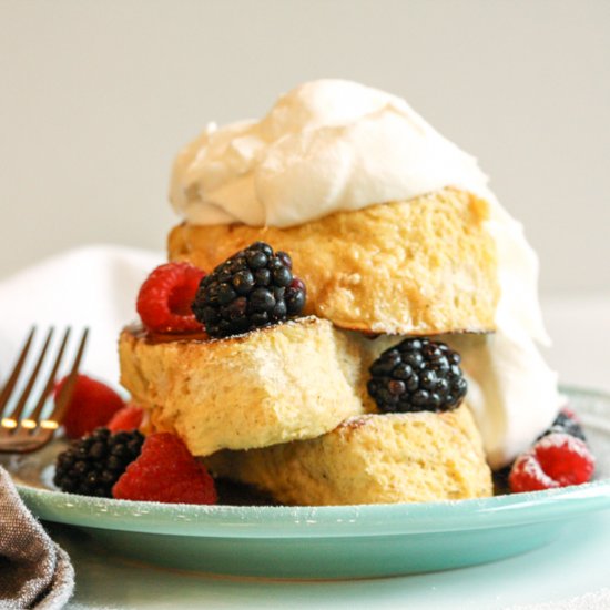 tokyo-style challah french toast