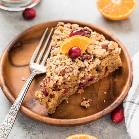 Cranberry Orange Coffee Cake